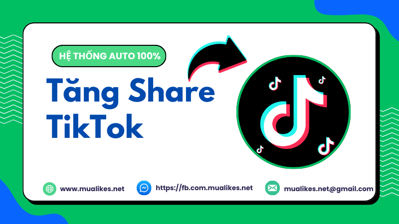 Tăng Lượt Share Tiktok