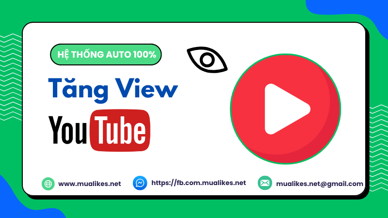 Tăng lượt xem video Youtube