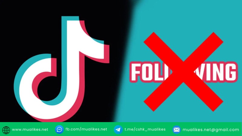 Hủy follow tiktok hàng loạt