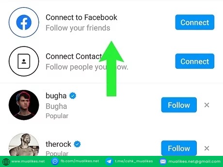 Kết nối tài khoản Facebook với Instagram