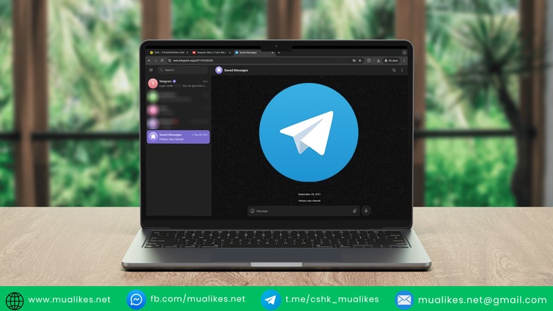 Cách dùng telegram bản web