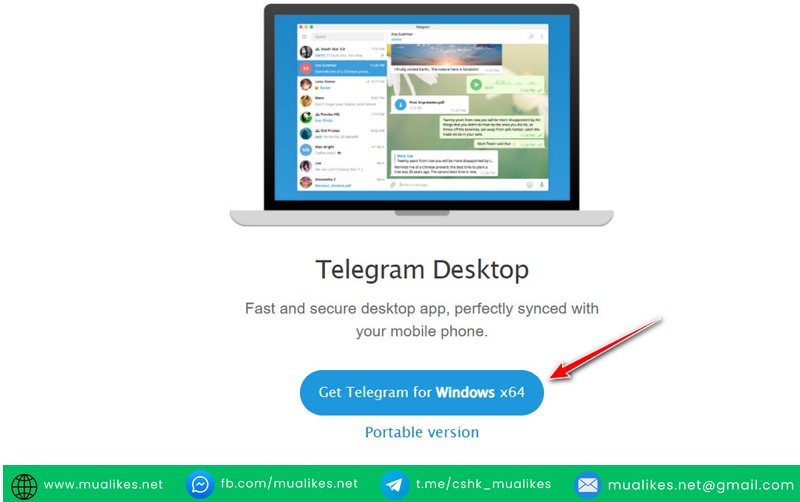 Cài đặt Telegram trên Windows/MacOS