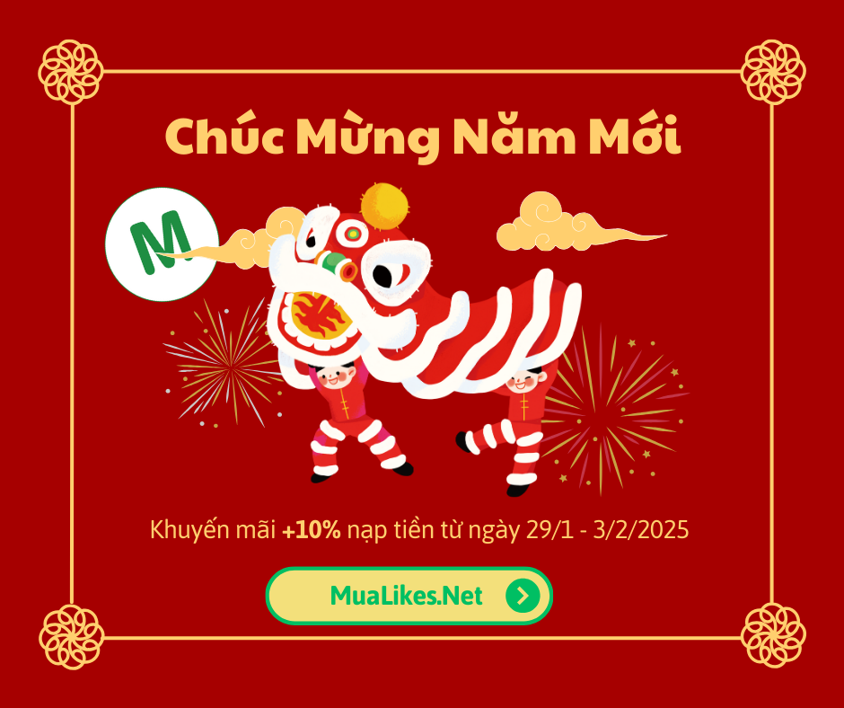 Khuyến Mãi +10% Nạp Tiền Từ Ngày 29/1/2025 Đến 3/2/2025