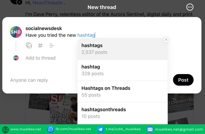 Ưu tiên sử dụng hashtags phổ biến 