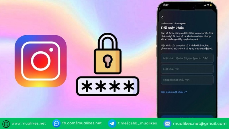 Tạo mật khẩu mạnh trên Instagram
