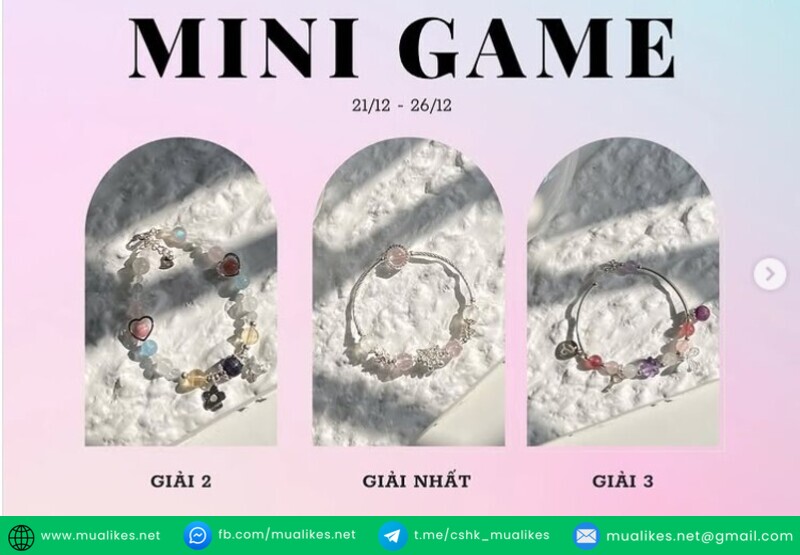 Mini game Instagram được xem là công cụ marketing mạnh mẽ 