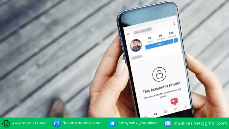 Tài khoản Instagram riêng tư 