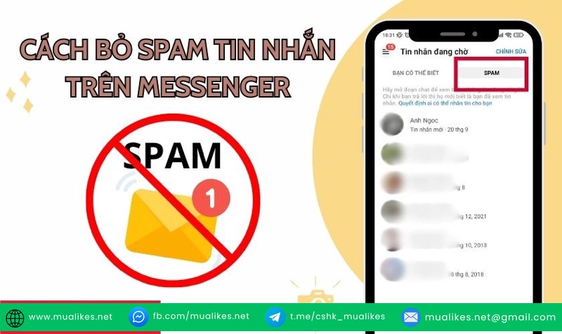 Làm sao biết tin nhắn Spam trên Facebook