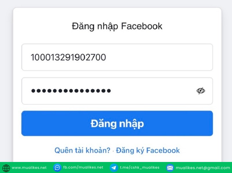 Đăng nhập Facebook bằng Token