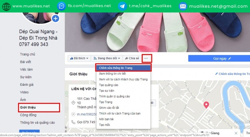 Đổi tên page Facebook đơn giản