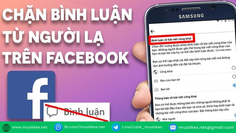 Không cho người lạ bình luận trên Facebook giúp bảo vệ quyền riêng tư