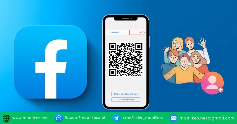 Mã QR Facebook có thể sử dụng trong nhiều trường hợp