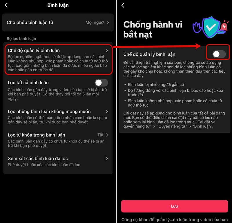 Chống hành vi bắt nạt