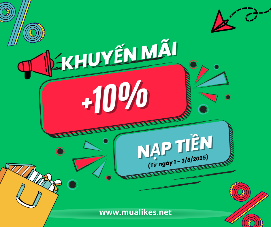 Khuyến mãi MuaLikes