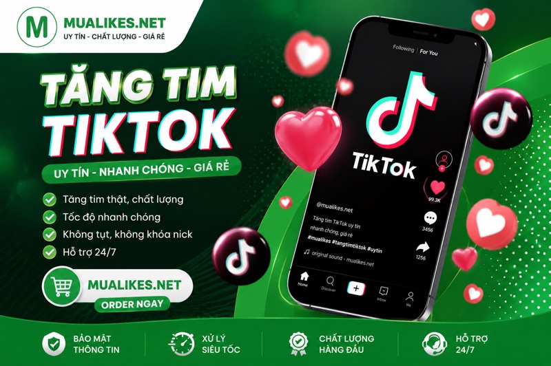 Tăng Tim TikTok Giá Rẻ