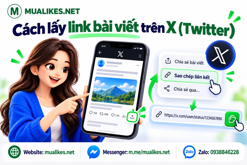Cách Lấy Link Bài Viết Trên X (Twitter) Bằng Điện Thoại, Máy Tính