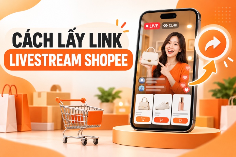 Cách Lấy Link Livestream Shopee Trên Điện Thoại, Máy Tính
