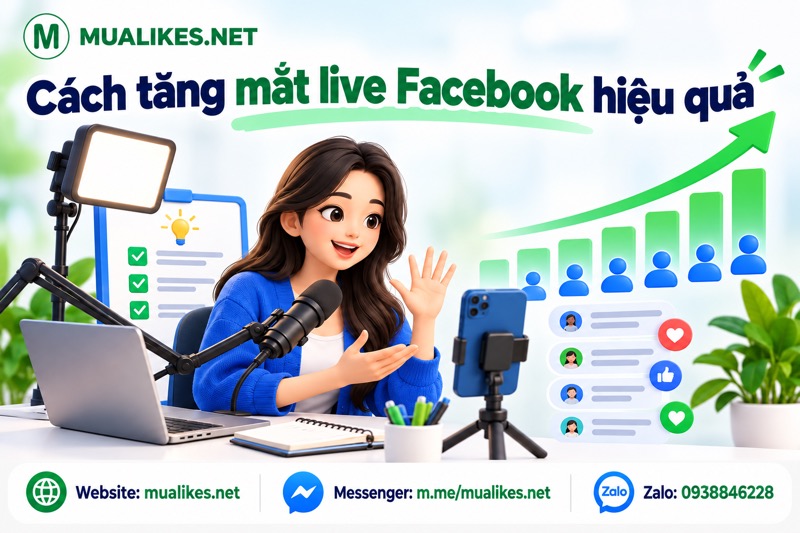 C&aacute;ch tăng mắt live fb hiệu qủa